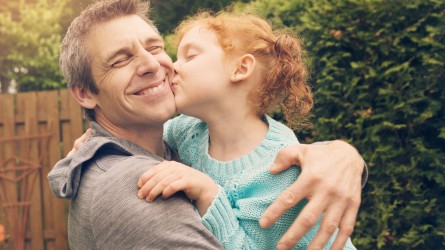 Padre con su hija